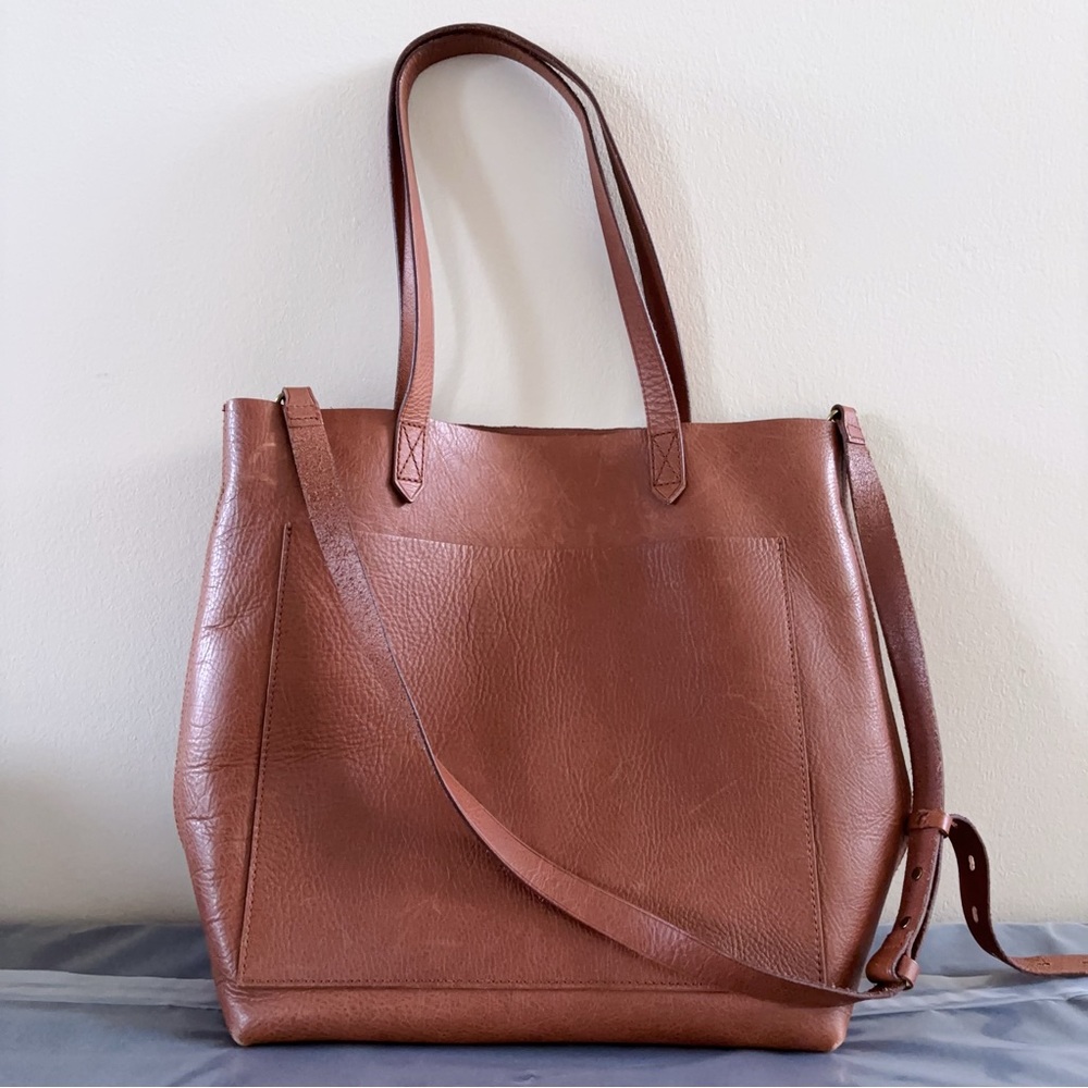 Madewell Medium Transport Leather Tote